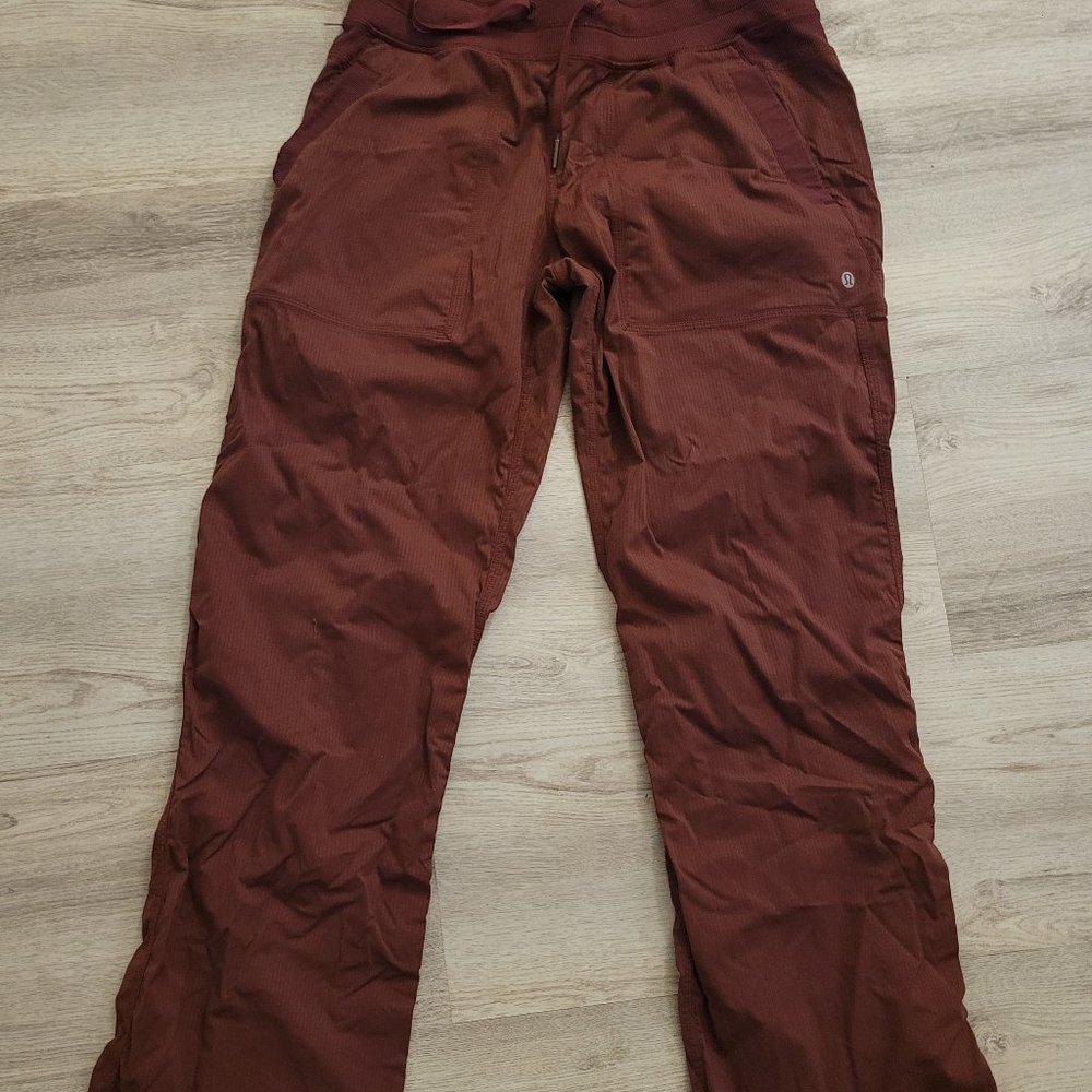 Lululemon Dance Studio pants WINE color *unlined